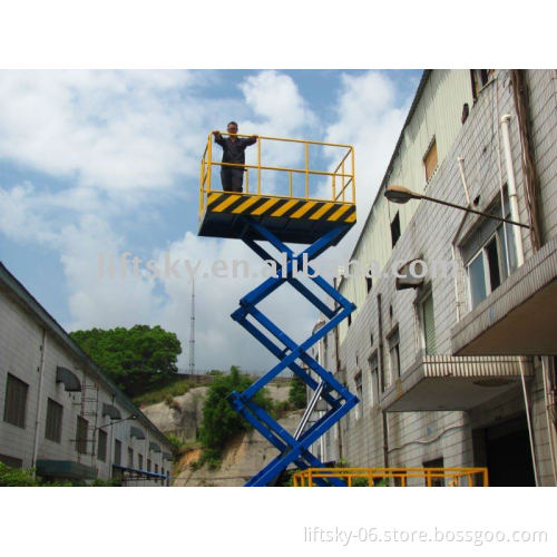 CE Approval High Working Platform / lift pods / sissor lift SJY0.25-6.0